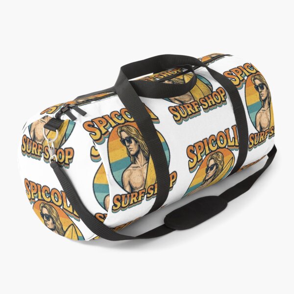 Item preview, Spicoli Surf Shop Retro 80s Surfer Beach Sunset Graphic designed and sold by luffyShop1.