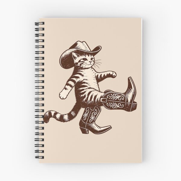 Item preview, Vintage Engraved Cowboy Cat designed and sold by nasr-say.