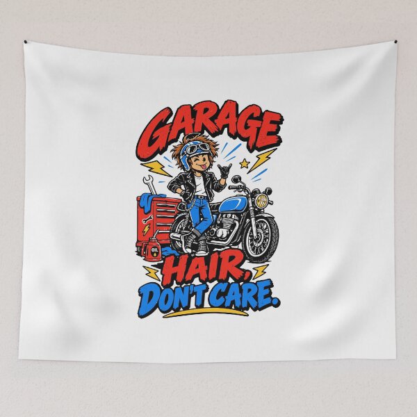 Item preview, Garage Hair Dont Care  designed and sold by RAS-77.