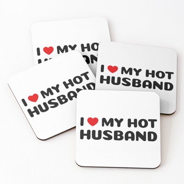 Item preview, I love my hot Husband positive quote designed and sold by mysteriousquote.