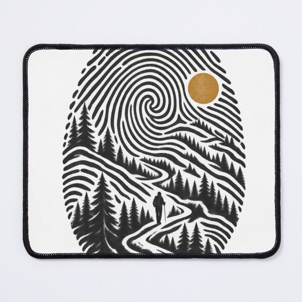 Item preview, Forest Fingerprint Nature Trails designed and sold by Day Dreamer.