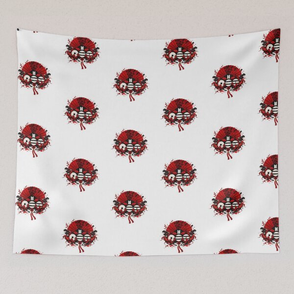 Item preview, BTS Arirang Red Fan Flames Cherry Blossom Graphic designed and sold by Palette & Hue.