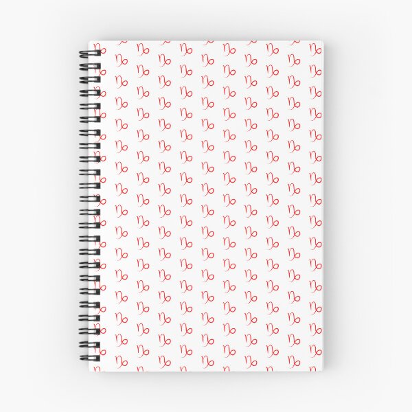 Item preview, Red Capricorn Sea Goat Zodiac Design designed and sold by pattern-archive.