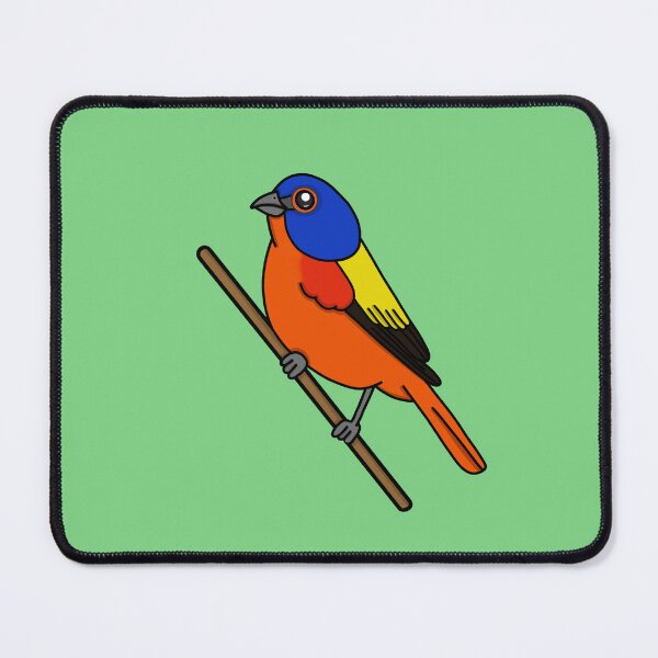 Item preview, Painted Bunting - A Derpybird Design designed and sold by YOjosie.