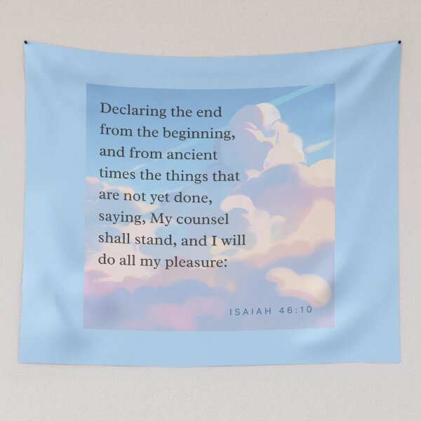 Item preview, Isaiah 46:10 designed and sold by Undonemadenew.