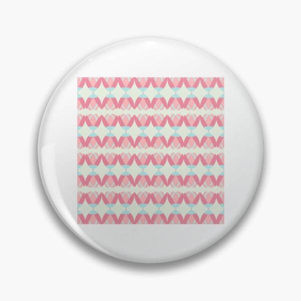 Item preview, Pastel Pink Floral Diamond Pattern designed and sold by kesyasummeredd.