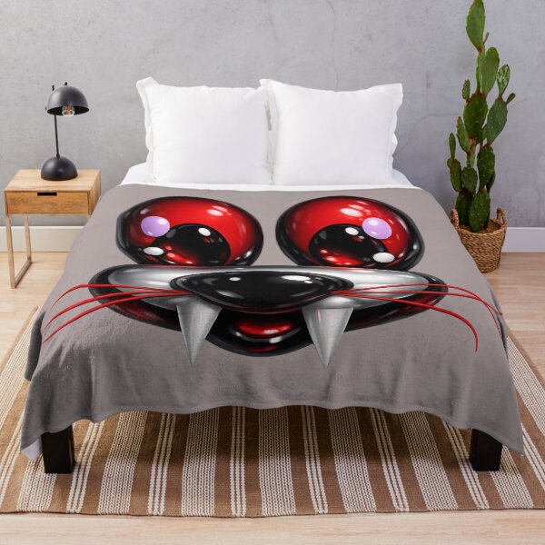 Item preview, Dark Cute Monster Face Kawaii Horror 3D Creature designed and sold by NB-Artmagic.