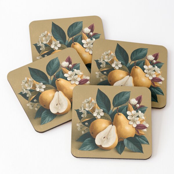 Item preview, Vintage Pear Botanical Illustration designed and sold by Hoity-Toity.