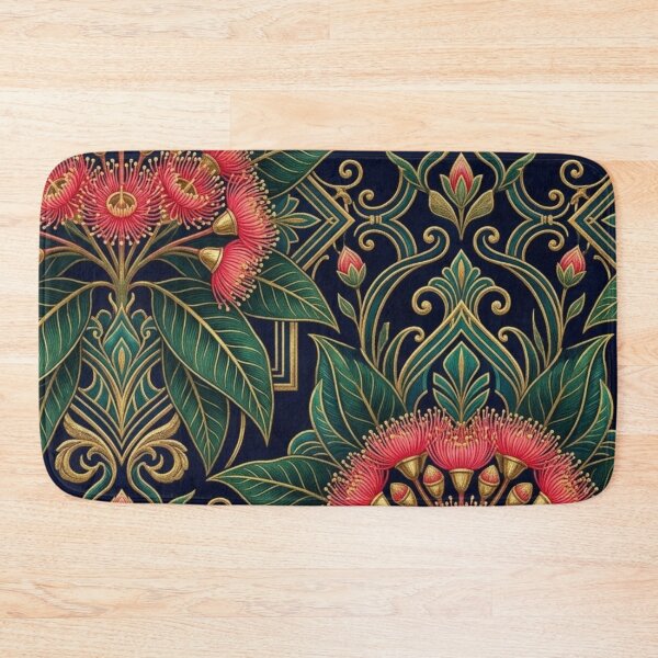Item preview, Arts and Crafts Waratah Botanical Tapestry Pattern designed and sold by Studio BC.