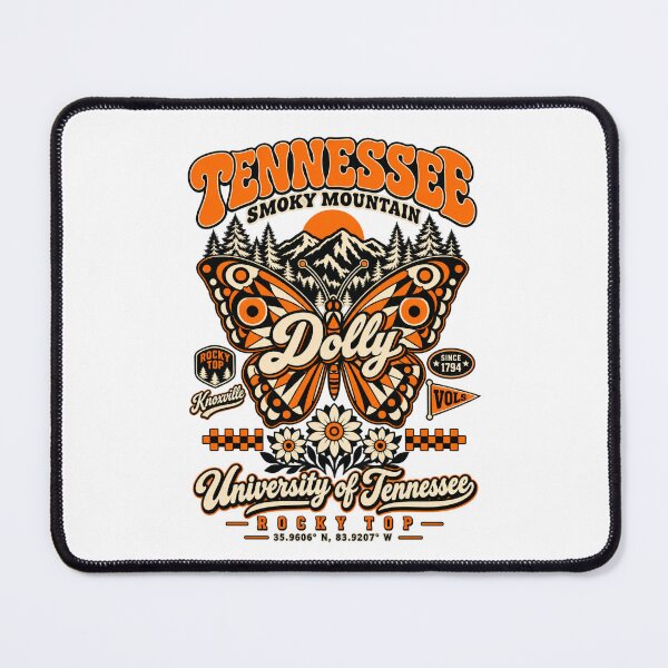 Item preview, Tennessee Smoky Mountain Dolly Butterfly University Of Tennessee designed and sold by choudane.