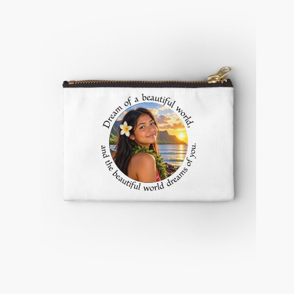 Item preview, Polynesian Joy Chiasmus Proverb - Dream of a beautiful world | Island Wisdom Art designed and sold by ShakaLife.org.