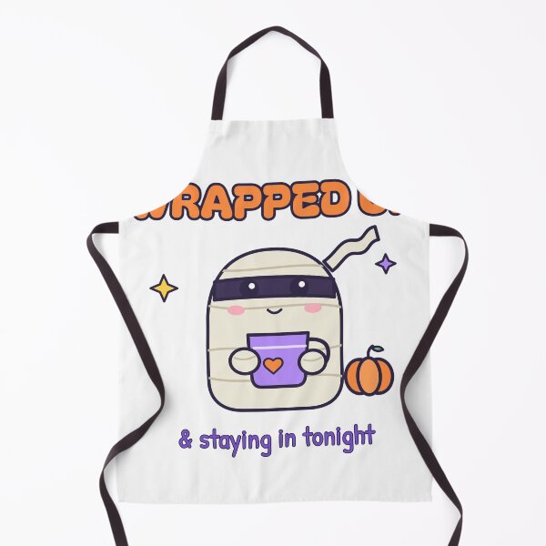 Item preview, Wrapped Up & Staying In - Cute Halloween Mummy designed and sold by GmD08.