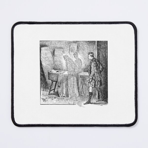 Item preview, Vintage Ghost of Erminstein Dark Art Engraving Plate 6 designed and sold by Antique Science Press.