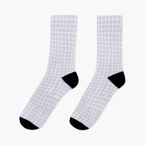 Item preview, Lavender Daisy Floral Geometric Pattern designed and sold by kesyasummeredd.