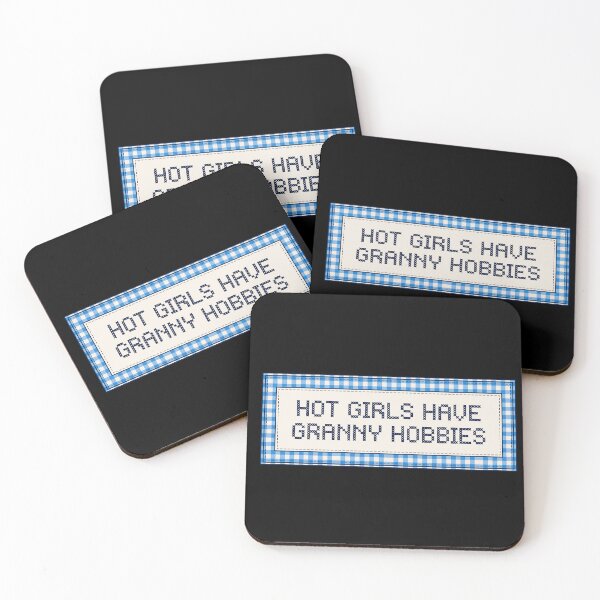 Item preview, Hot Girls Have Granny Hobbies designed and sold by RareLavender.