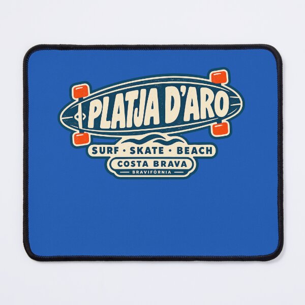 Item preview, Platja d'Aro Surf Skate Beach – Costa Brava Vintage Retro Design designed and sold by TerradVents.