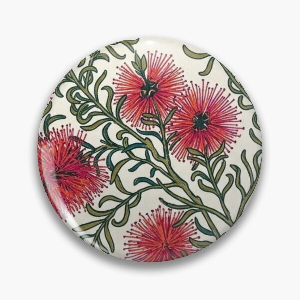 Item preview,  Crimson Grevillea Bushflower Seamless Pattern designed and sold by Studio BC.