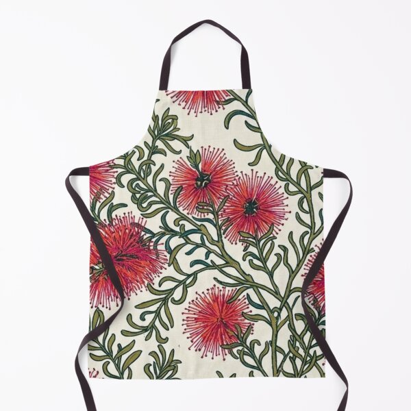 Item preview,  Crimson Grevillea Bushflower Seamless Pattern designed and sold by Studio BC.
