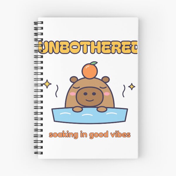 Item preview, Unbothered Capybara - Cute Kawaii Hot Spring designed and sold by GmD08.