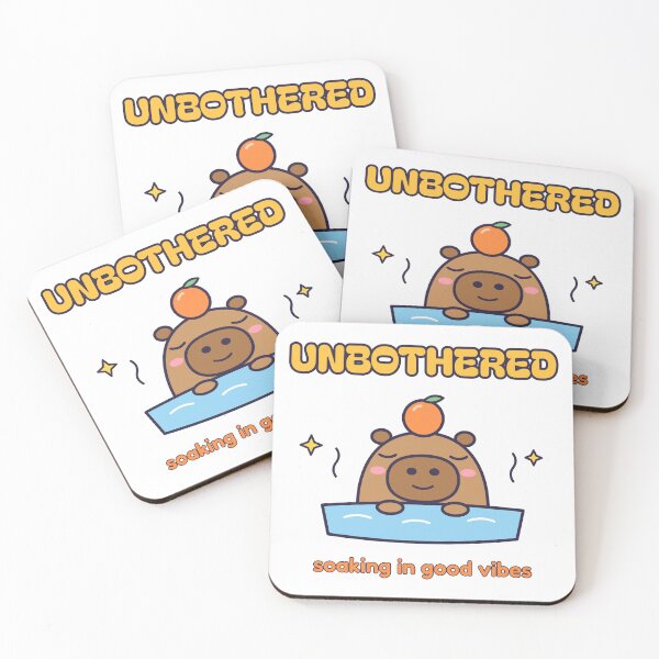 Item preview, Unbothered Capybara - Cute Kawaii Hot Spring designed and sold by GmD08.