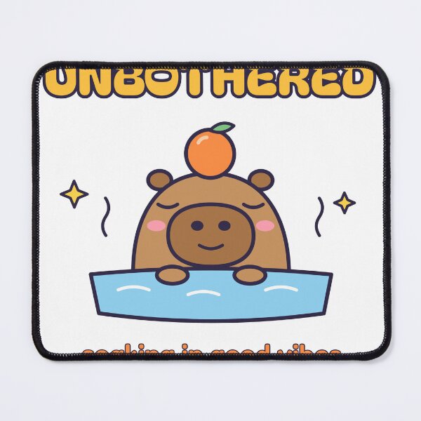Item preview, Unbothered Capybara - Cute Kawaii Hot Spring designed and sold by GmD08.