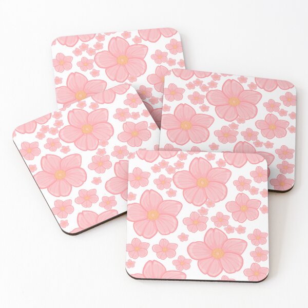 Item preview, Cute Aesthetic Pink Sakura Flowers Pattern designed and sold by Code&PlayCo..