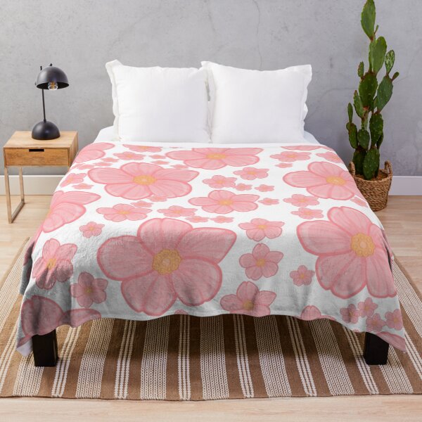 Item preview, Cute Aesthetic Pink Sakura Flowers Pattern designed and sold by Code&PlayCo..