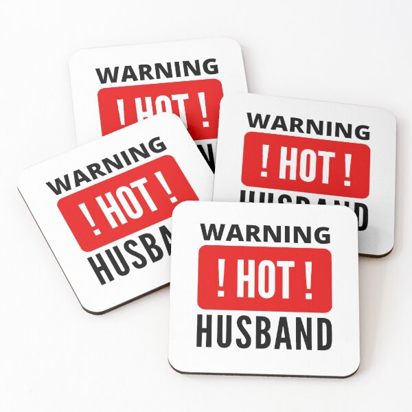 Item preview, Warning hot Husband positive quote designed and sold by mysteriousquote.