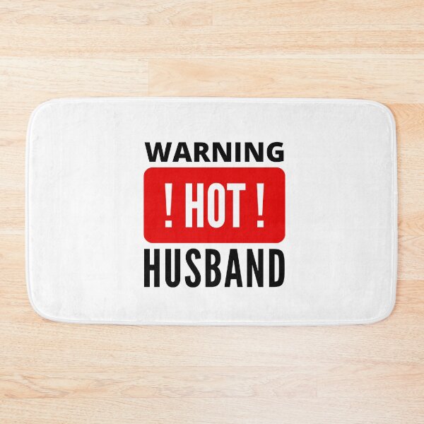 Item preview, Warning hot Husband positive quote designed and sold by mysteriousquote.