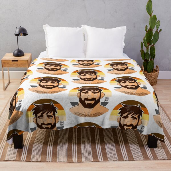 Item preview, Adam Likes Head - Bear Flag Version designed and sold by kristian-garrar.