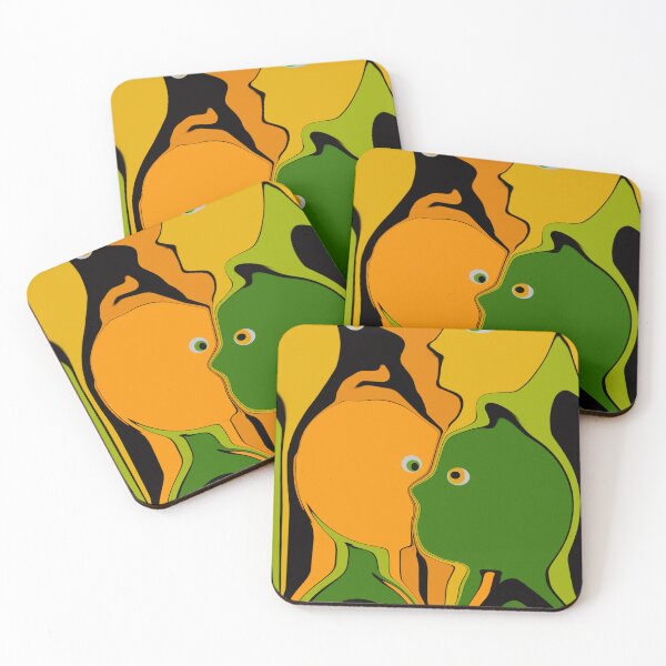 Item preview, Colorful Abstract Faces designed and sold by Elaine M Hayward .