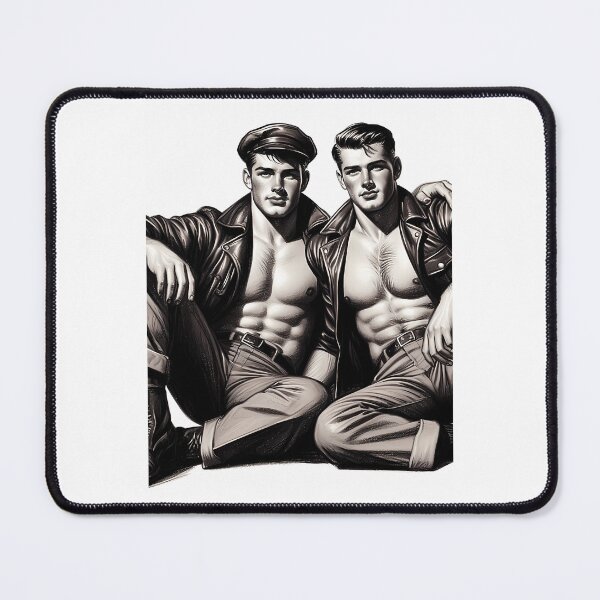 Item preview, 1940 One Of The Boys Tom Of Finland Tribute Leather Bikers Pride Graphic Design designed and sold by kristian-garrar.