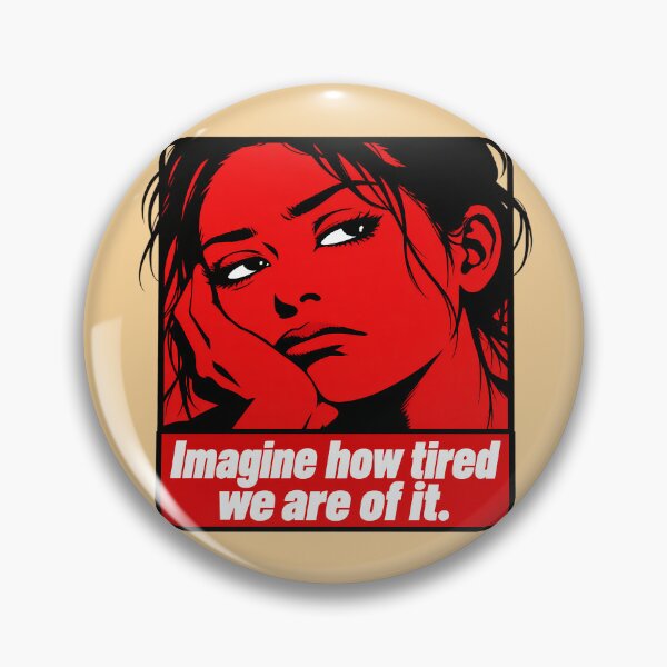 Item preview, Tired Pop Art Portrait Poster designed and sold by nasr-say.