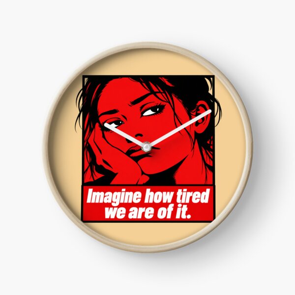 Item preview, Tired Pop Art Portrait Poster designed and sold by nasr-say.
