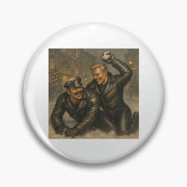 Item preview, 1940S Gay Christmas We'Ll Always Have Berlin Gay Leather Tom Of Finland Tribute Pride Graphic Design designed and sold by kristian-garrar.