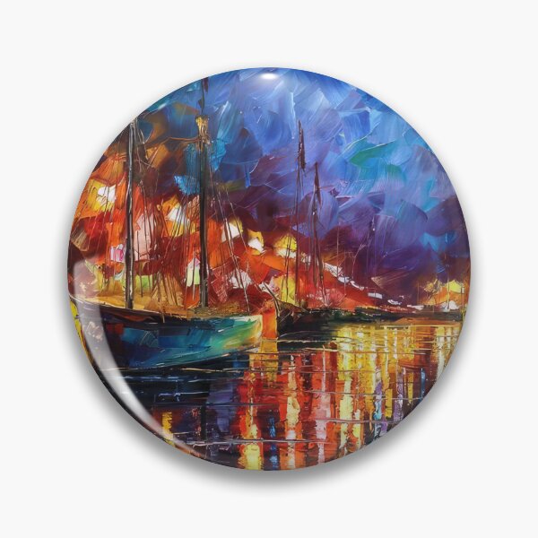Item preview, Night sea journey - Leonid Afremov designed and sold by hg6y.