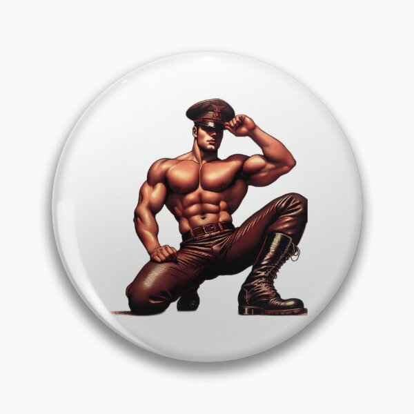 Item preview, 1940'S Tom Of Finland Leather Daddy Hat Tribute Berlin German Officer designed and sold by kristian-garrar.