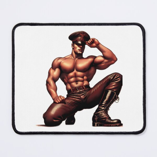 Item preview, 1940'S Tom Of Finland Leather Daddy Hat Tribute Berlin German Officer designed and sold by kristian-garrar.