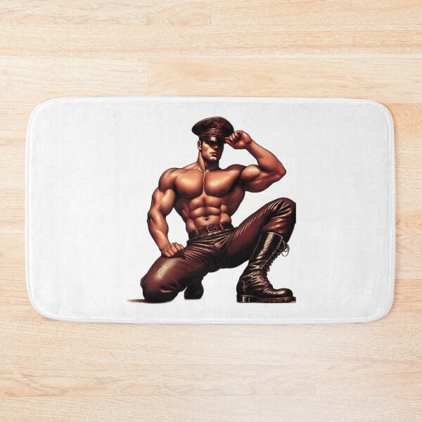 Item preview, 1940'S Tom Of Finland Leather Daddy Hat Tribute Berlin German Officer designed and sold by kristian-garrar.