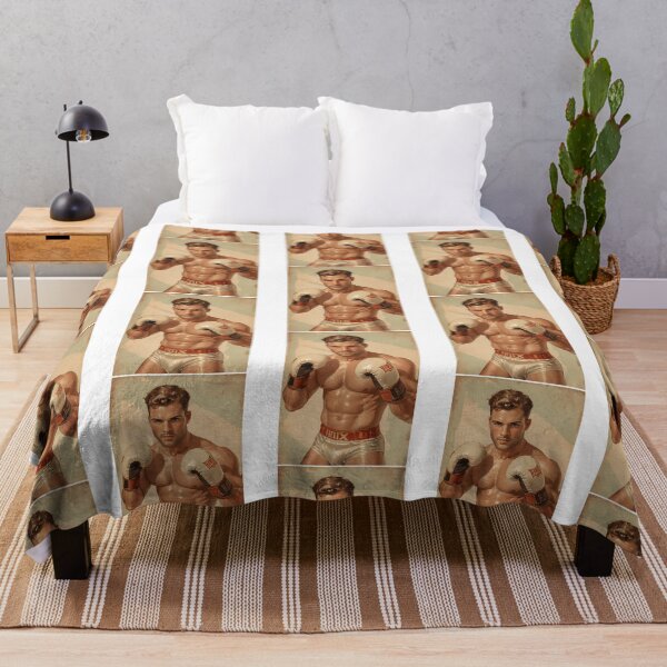 Item preview, 1940S Vintage Boxer Tom Of Finland Tribute Gay Pride Graphic Design designed and sold by kristian-garrar.