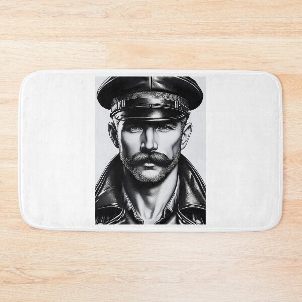 Item preview, 1940 Moustached Leather Daddy Tom Of Finland Tribute Berlin German Pride Graphic Design designed and sold by kristian-garrar.