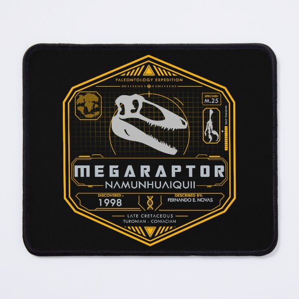 Item preview, Megaraptor namunhuaiquii | Paleontology Expedition | Megaraptoran Skull & Late Cretaceous Map designed and sold by Grimtech Workshop.