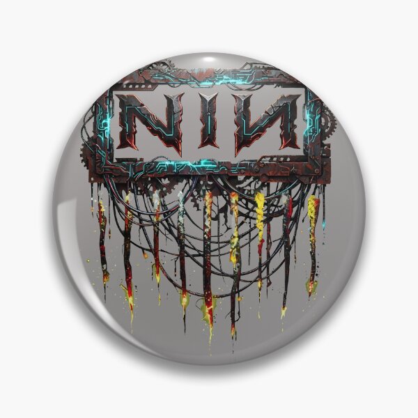 Item preview, Distressed NIN Logo Dripping Graphics Apparel-78 designed and sold by SophieSchulte.