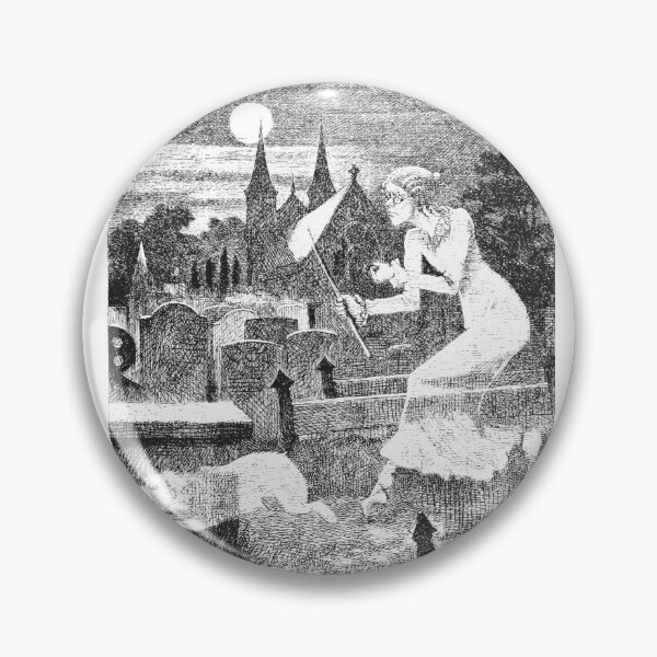 Item preview, Vintage Ingoldsby Legends Gothic Folklore Woodcut Plate 11 designed and sold by Antique Science Press.