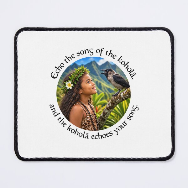 Item preview, Hawaii Leadership Proverb - Echo the song of the koholā | Pacific Art designed and sold by ShakaLife.org.