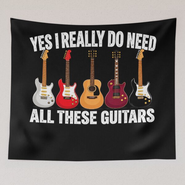 Item preview, Five Guitars, One Rocking Need designed and sold by Ribeiro-Art.