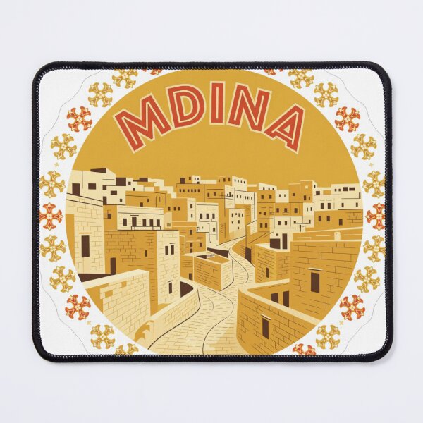 Item preview, Mdina Silent City Malta Sticker designed and sold by Imaginarium of Chaos falcon88 .