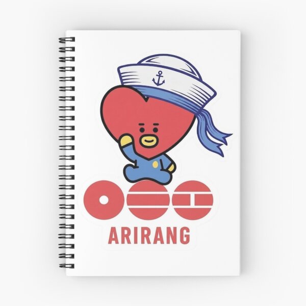 Item preview, BT21 TATA SWIM Sailor Captain Sticker — BTS ARIRANG Comeback World Tour Merchandise designed and sold by Palette & Hue.