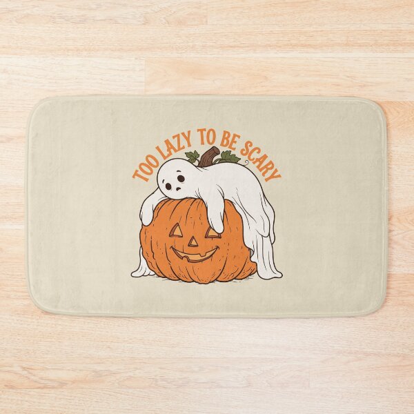 Item preview, Too Lazy to be Scary Funny Halloween Ghost. designed and sold by EunsooLee.