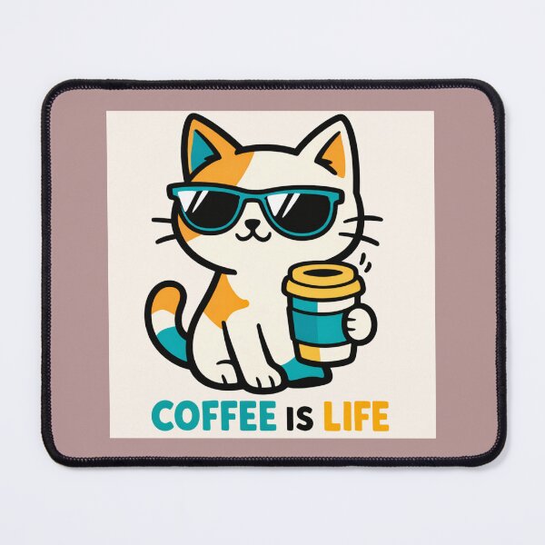 Item preview, Cat Cozy Mornings designed and sold by NB-Artmagic.